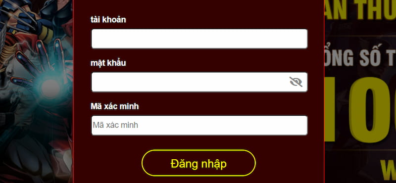 Hướng dẫn đăng nhập 33win