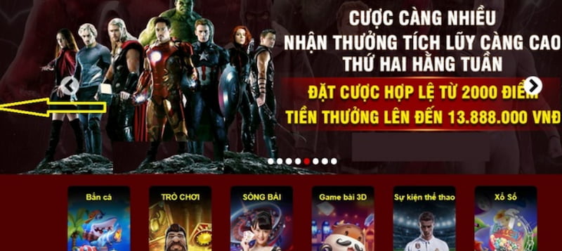 Khuyến mãi dành cho game slot tại nhà cái 33win